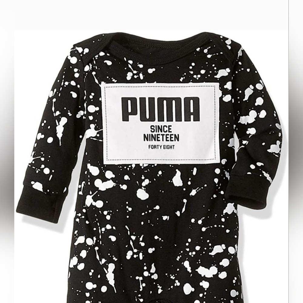 PUMA - Footsie infant sleeper - unisex - 6-9 months